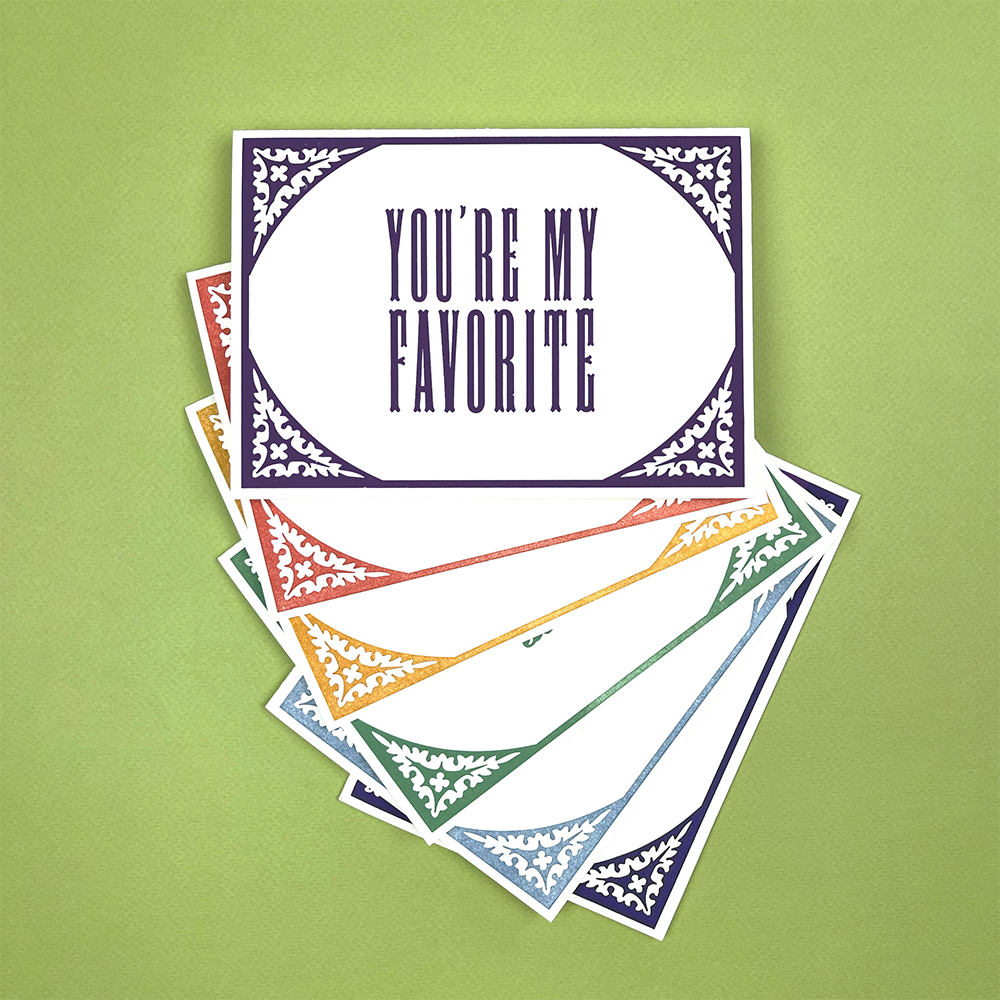 You're My Favorite Greeting Card
