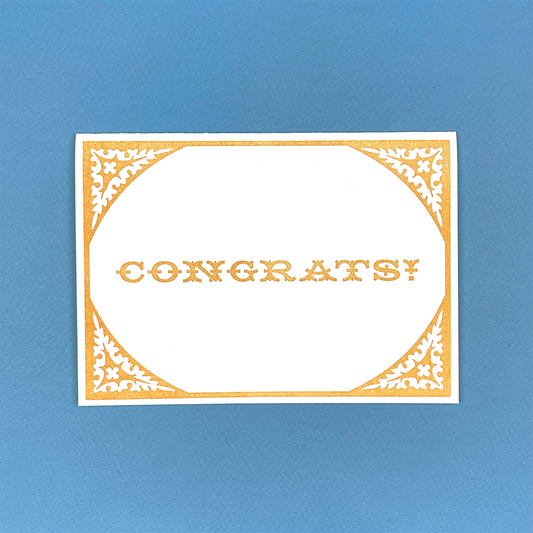 Congrats! Greeting Card