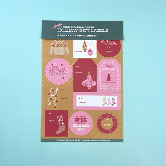 Holiday Gift Labels