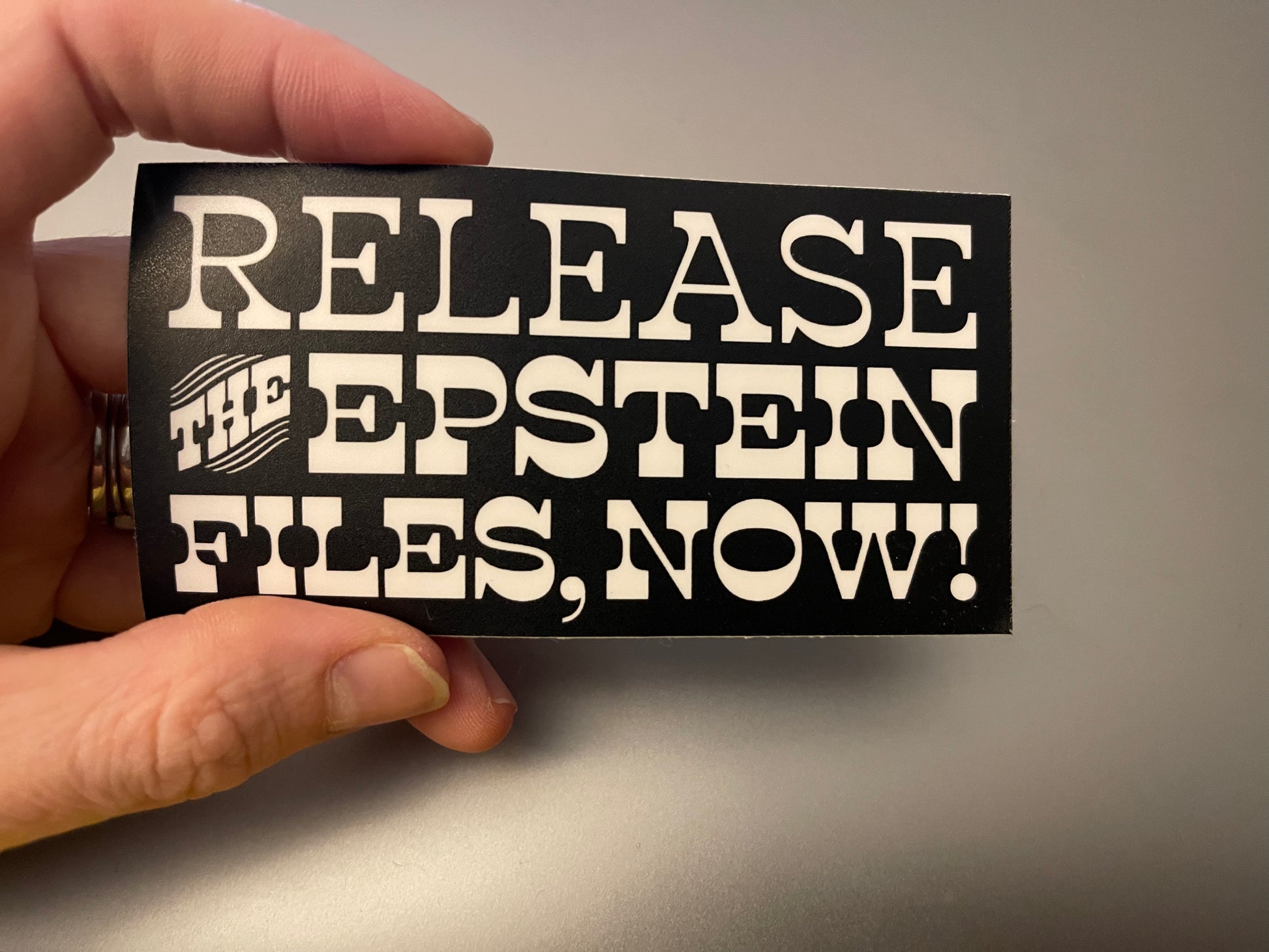 Release the Epstein Files - Wild Arugula Press