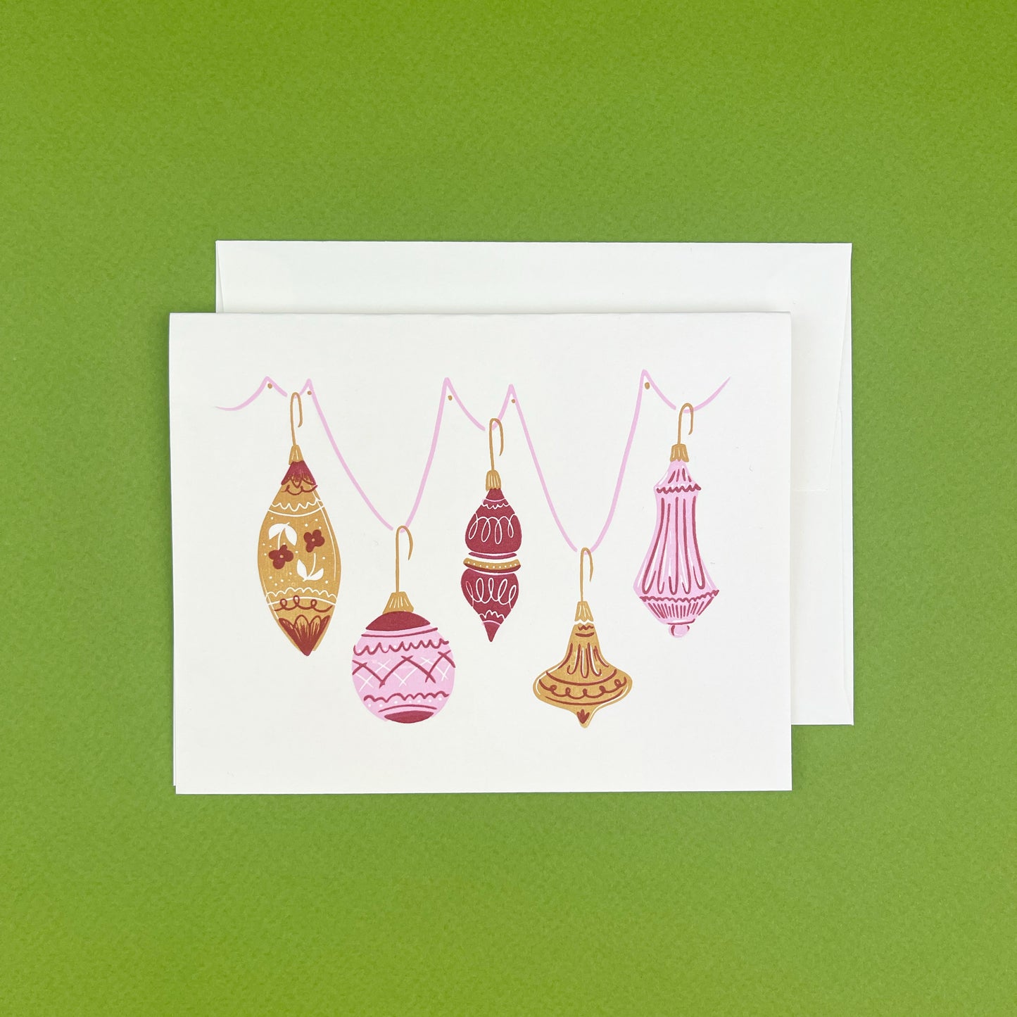 Vintage Ornament Holiday Card Set - Wild Arugula Press