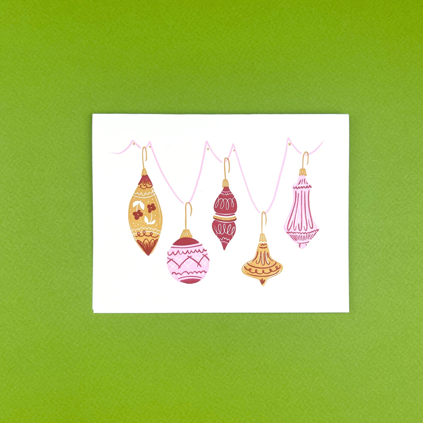 Vintage Ornament Holiday Card Set - Wild Arugula Press